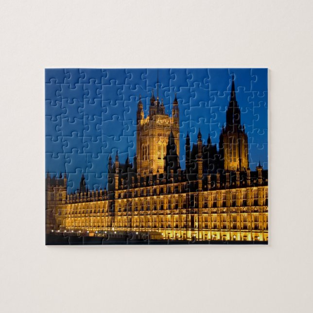 Die Parlamentshäuser in der Stadt Puzzle (Horizontal)