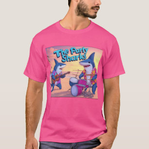 Die Party Sharks Band T-Shirt