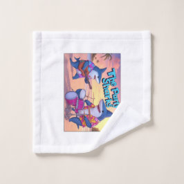 Die Party Sharks Band Waschlappen