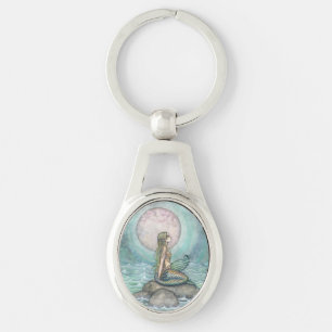 Die Pastellmeer-Fantasie-Kunst von Molly Harrison Schlüsselanhänger