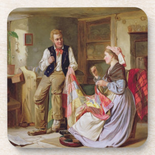 Die Patchwork-Steppdecke Untersetzer