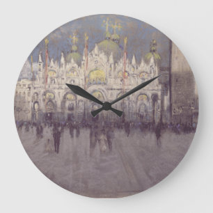 Die Patriarchalbasilika-Kathedrale des Heiligen Ma Große Wanduhr