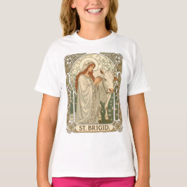 Die Patronatsheilige der Molkereiarbeiter St. Brig T-Shirt