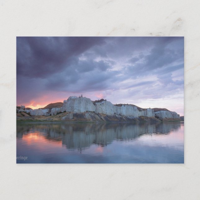 Die Pausen des Upper Missouri Postkarte (Vorderseite)