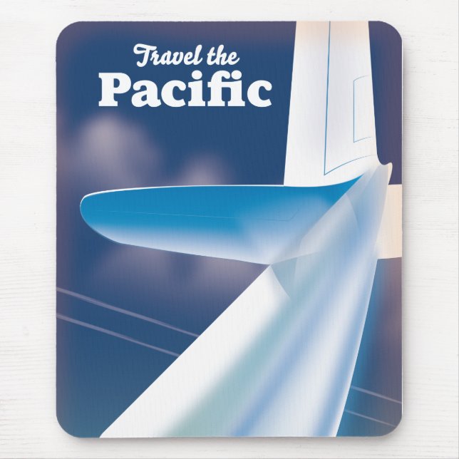 Die pazifische Akrylendrucke bereisen Mousepad (Vorne)