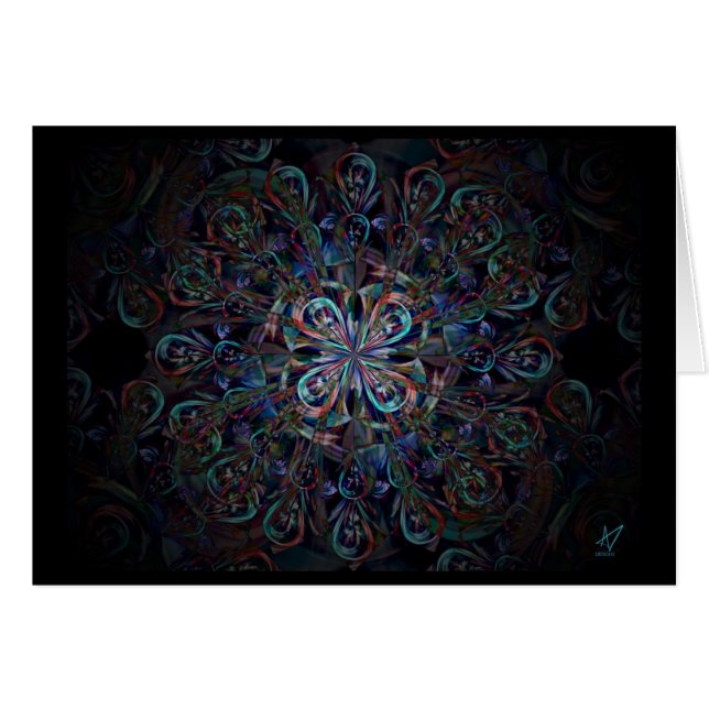 Die Peacock-Blume (Vorderseite (Horizontal))