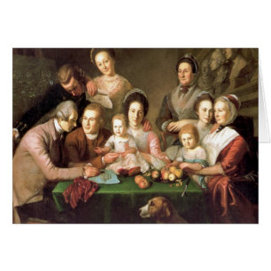 Die Peale Familie, durch Charles Willson Peale