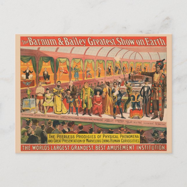 Die Peerless-Prophezeiungen physischer Phänomene Postkarte (Vorderseite)