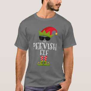 Die Peevish Elf Kostüme Matching Family Group Chri T-Shirt
