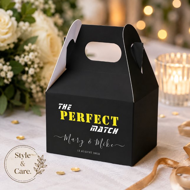 Die PERFEKT-Match - "Medium Gable Favor" Geschenkschachtel (The PERFECT Match - Medium Gable Favor Box)