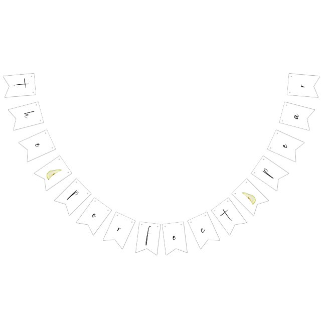 Die perfekte Birne - Begrüßungsbanner Wimpelkette (Alle)