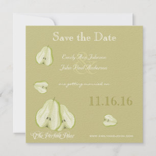 Die perfekte Birne Save the Date