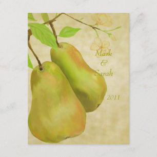 Die perfekte Birne Vintage II RSVP Karte