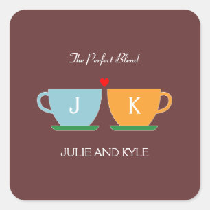 Die perfekte Blend-Gastgeschenk Hochzeit Aufkleber