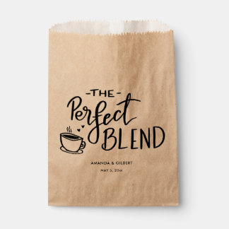 Die perfekte Blend handgeschriebener SkriptWedding Geschenktütchen