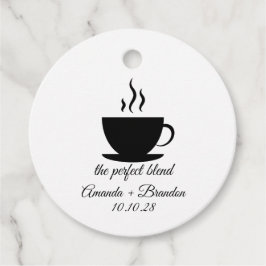 Die perfekte Blend-Kaffeehe Vielen Dank Geschenkanhänger