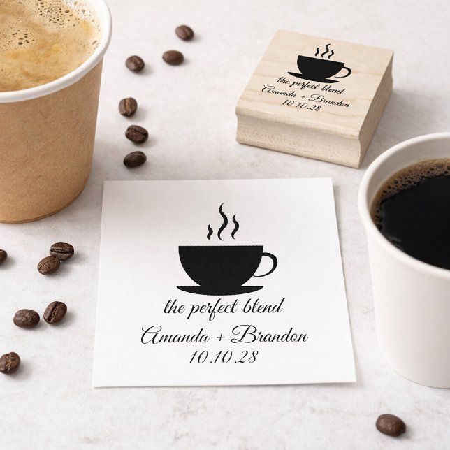 Die perfekte Blend-Kaffeehe Vielen Dank Gummistempel (Von Creator hochgeladen)