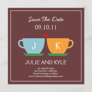 Die perfekte Blend--Karte Save The Date