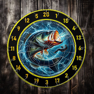 Die perfekte Dart Board Fusion des Bass Enthusiast Dartscheibe