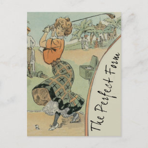 Die perfekte Form Postkarte