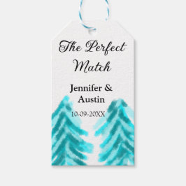 Die perfekte Kombination mit der winterblauen Pini Geschenkanhänger