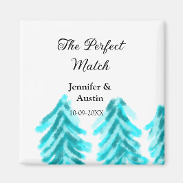 Die perfekte Kombination mit der winterblauen Pini Magnet