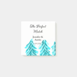 Die perfekte Kombination mit der winterblauen Pini Post-it Klebezettel