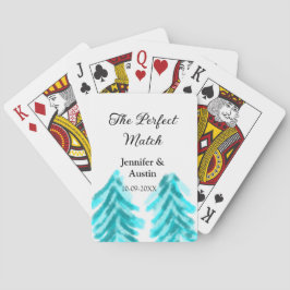 Die perfekte Kombination mit der winterblauen Pini Spielkarten