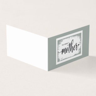 Die perfekte Mutterkarte für Mama