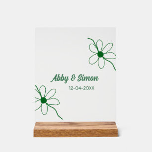 Die perfekte Passform fügt die Textur von Paaren m Acrylschild