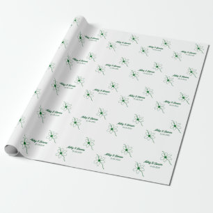 Die perfekte Passform fügt die Textur von Paaren m Geschenkpapier