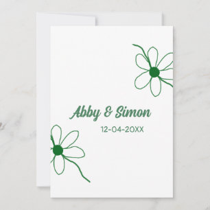 Die perfekte Passform fügt die Textur von Paaren m Save The Date