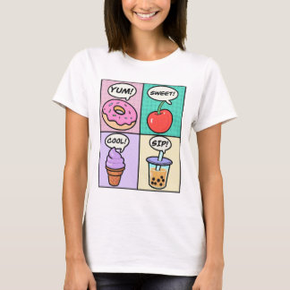 die perfekte Sommer-Leckerei, Kirscheisblase T-Shirt