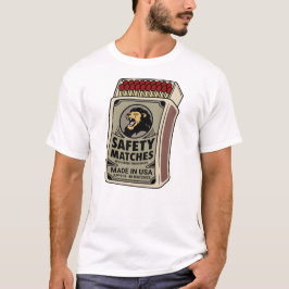 Die perfekte Übereinstimmung Retro-Streichholzscha T-Shirt