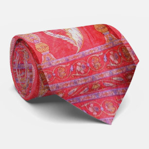 Die perfekte vintage rote Seiden-Indien-Krawatte * Krawatte