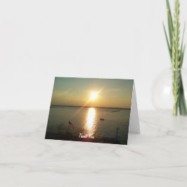 Die Perfektion des Lebens Dankeskarte