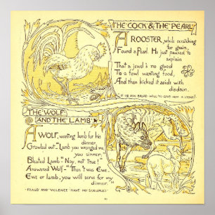 Die Perle und der Wolf und das Lamm Poster