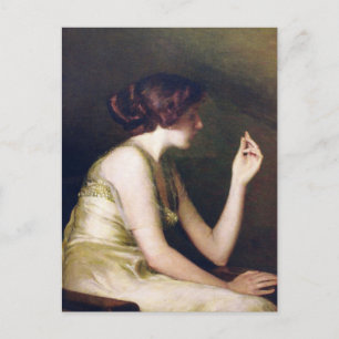 Die Perle von Lilla Cabot Perry Postkarte