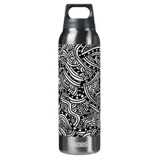 Die Perlenwasserflasche Isolierte Flasche