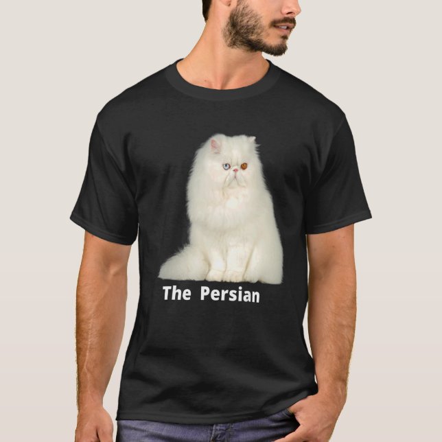 Die persische Katze ist eine der beliebtesten Katz T-Shirt (Vorderseite)