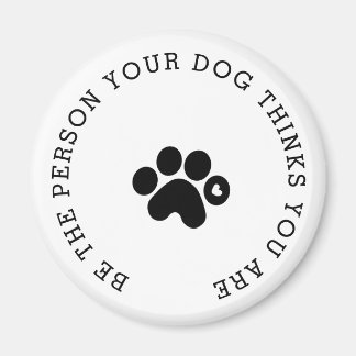 Die Person, die Ihr Hund für Sie ein moderner Magn Magnet