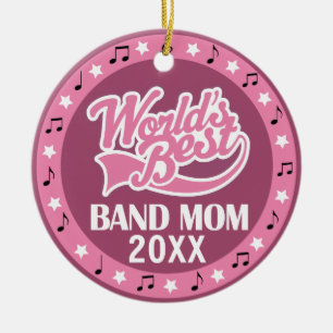 Die personalisierte Band-Mama danken Ihnen Keramik Ornament