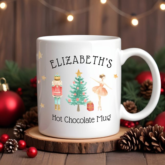 Die Personalisierte Nutcracker-Tasse des Mädchens Kaffeetasse (Von Creator hochgeladen)