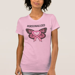 Die personalisierte T der rosa T-Shirt