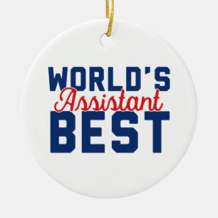 Die Personalisiertste Assistenzkraft der Welt Keramik Ornament