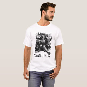 Die personifizierte Teufels-Illustration Asmodeus T-Shirt