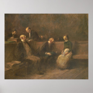 Die Petition - Jean-Louis Forain Fine Art Poster