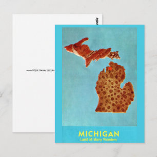 Die Petoskey-Stein-Postkarte Postkarte
