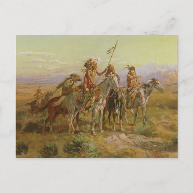 Die Pfadfinder Postkarte (Vorderseite)