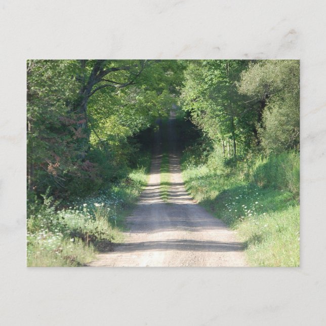 Die Pfadnachweiskarte Postkarte (Vorderseite)